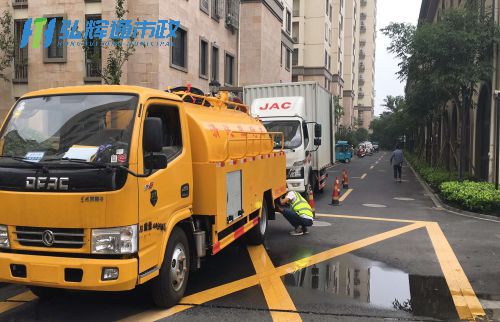 邗江区小区管道清淤及CCTV检测